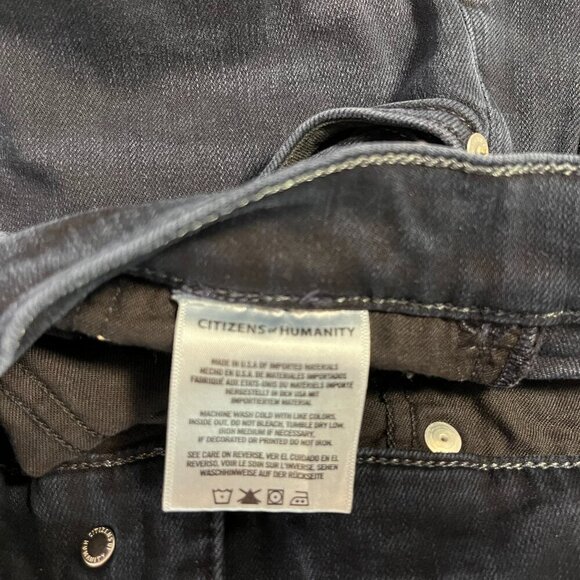 Citizens of Humanity Men's Bowery Standard Slim Dark Jeans - Size 32 x 33 - Picture 7 of 8